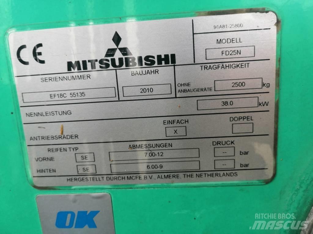 Mitsubishi FD25N Dieseltrukit
