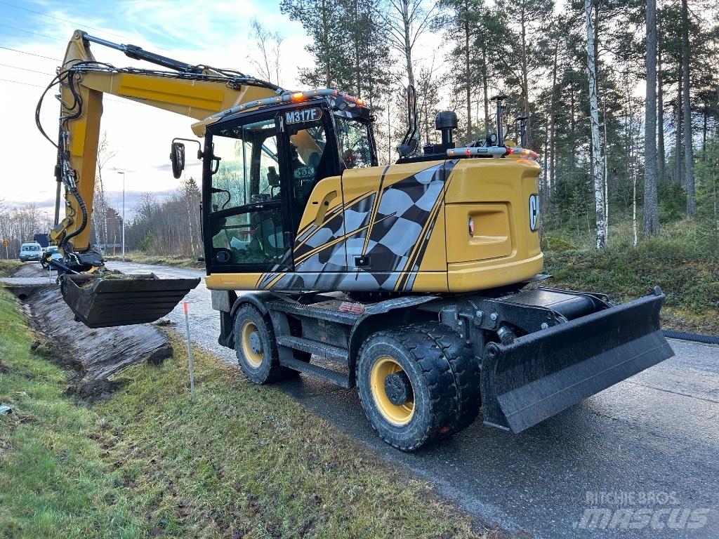 CAT M 317F Pyöräkaivukoneet