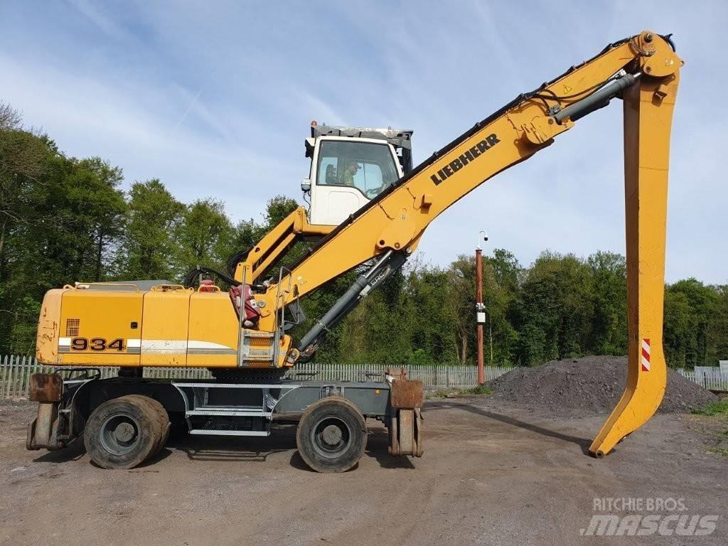 Liebherr A 934 C Jätteenkäsittelijät