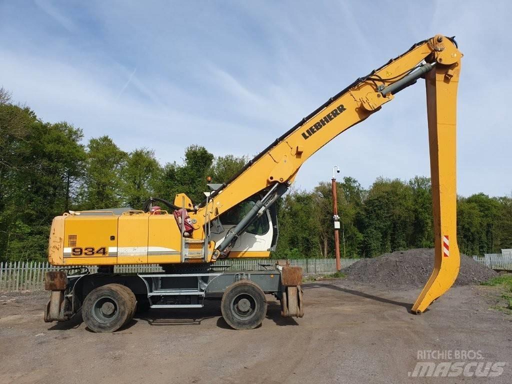 Liebherr A 934 C Jätteenkäsittelijät