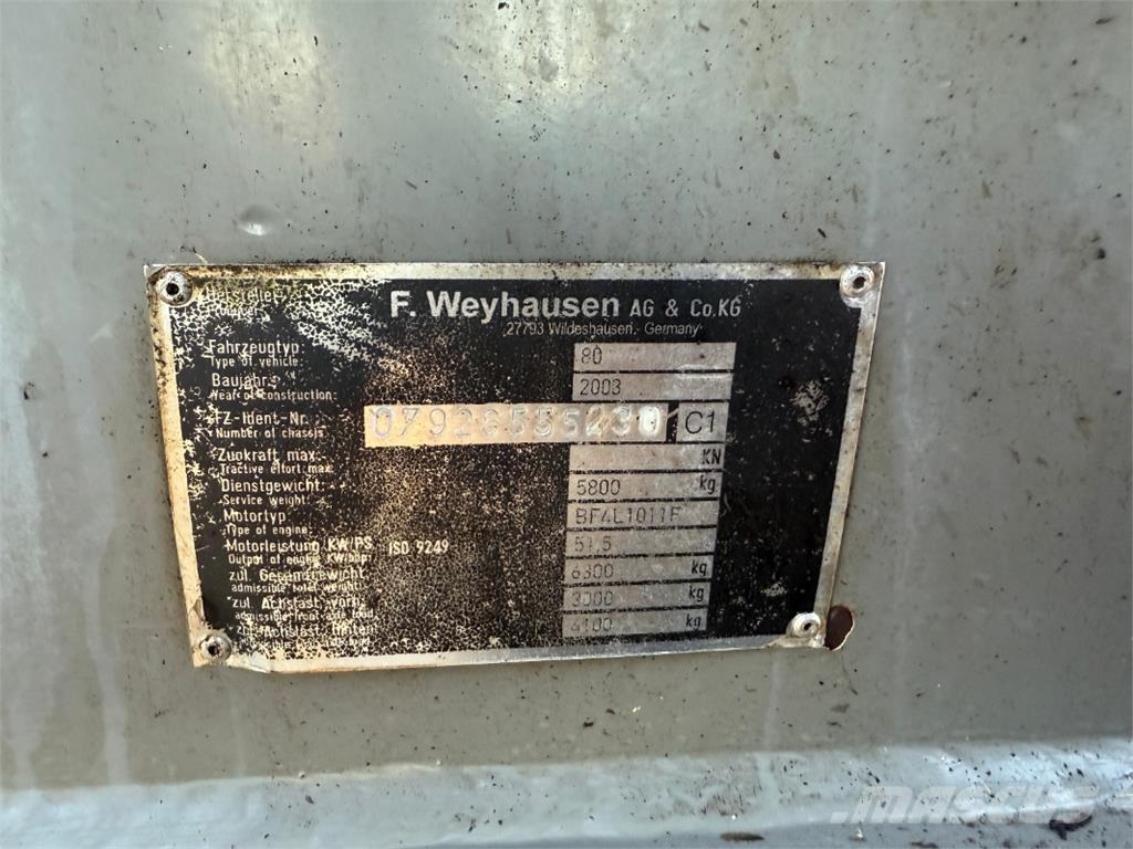 Atlas AR80 Muut maatalouskoneet