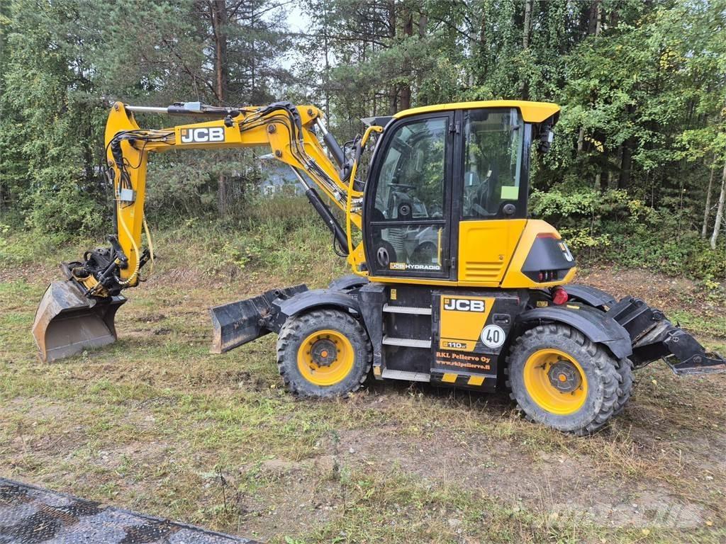 JCB 110W Hydradig Pyöräkaivukoneet
