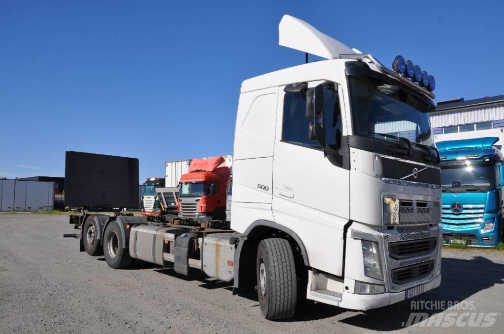 Volvo FH500 6X2 Kontti-/tasonostoautot