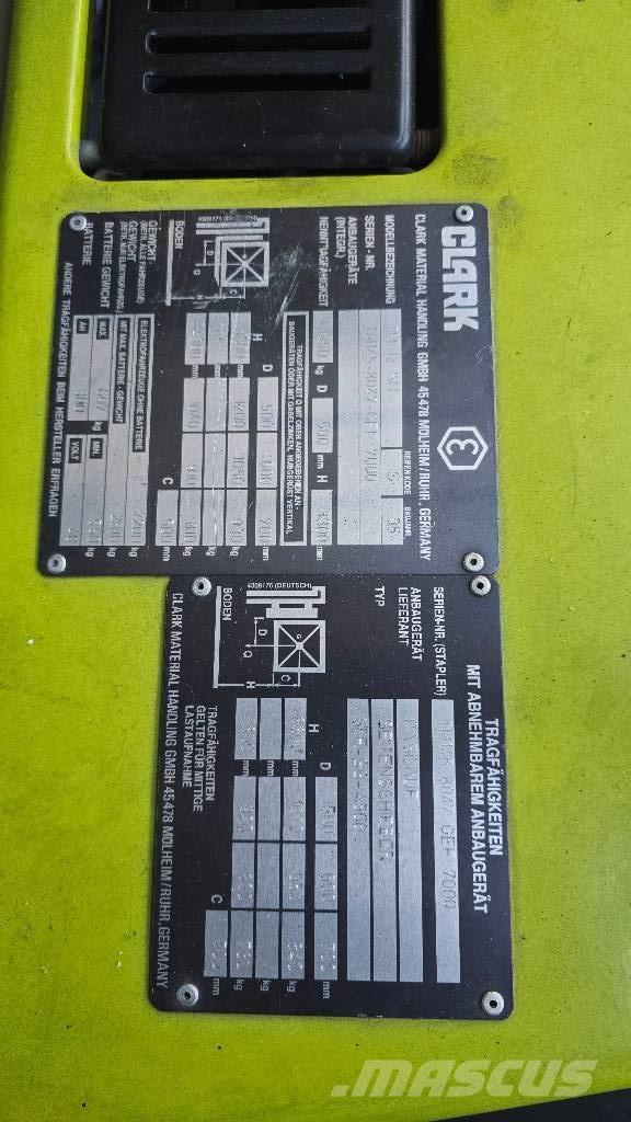 Clark TM 12 SN Sähkötrukit