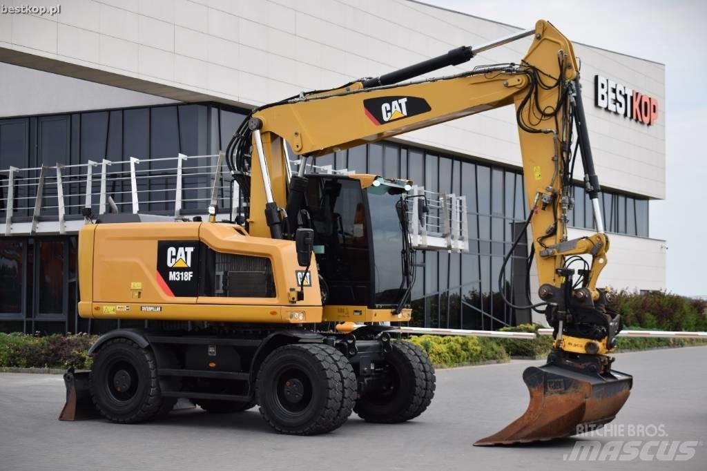 CAT M 318 F Pyöräkaivukoneet
