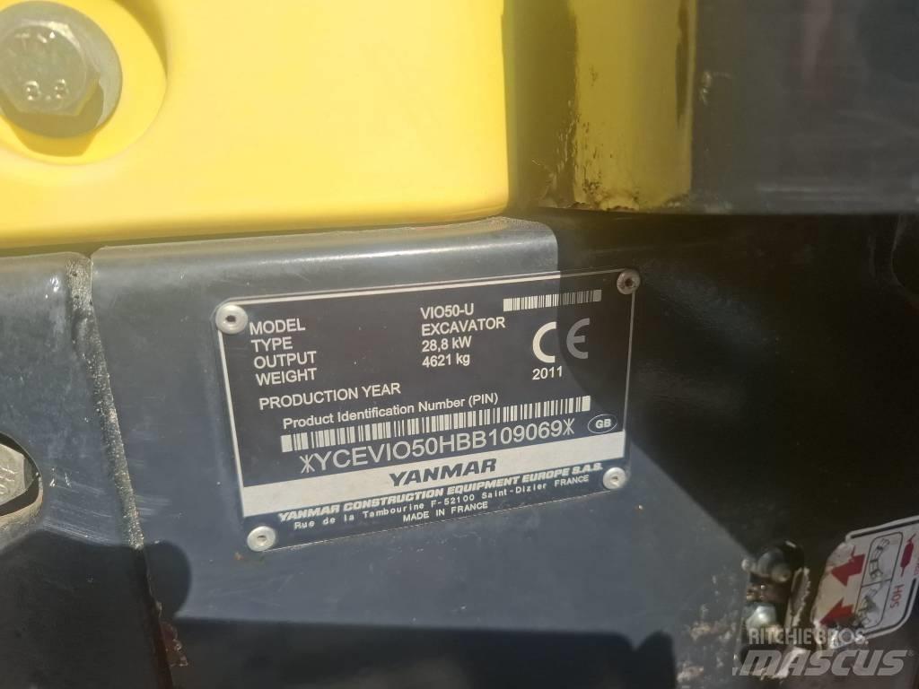 Yanmar Vio 50 U Minikaivukoneet < 7t
