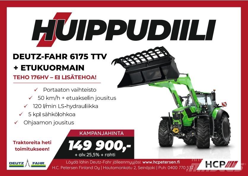 Deutz-Fahr 6175 TTV Traktorit
