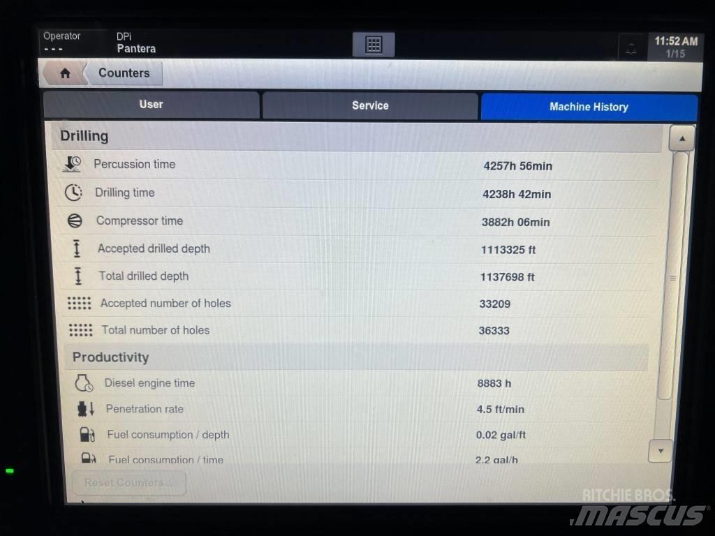 Sandvik DP 1500i T4F Avolouhintaporauslaitteet