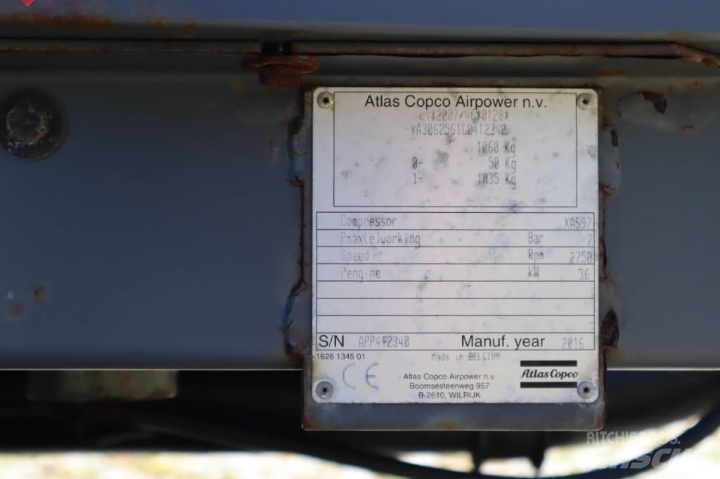 Atlas Copco XAS97 Kompressorit