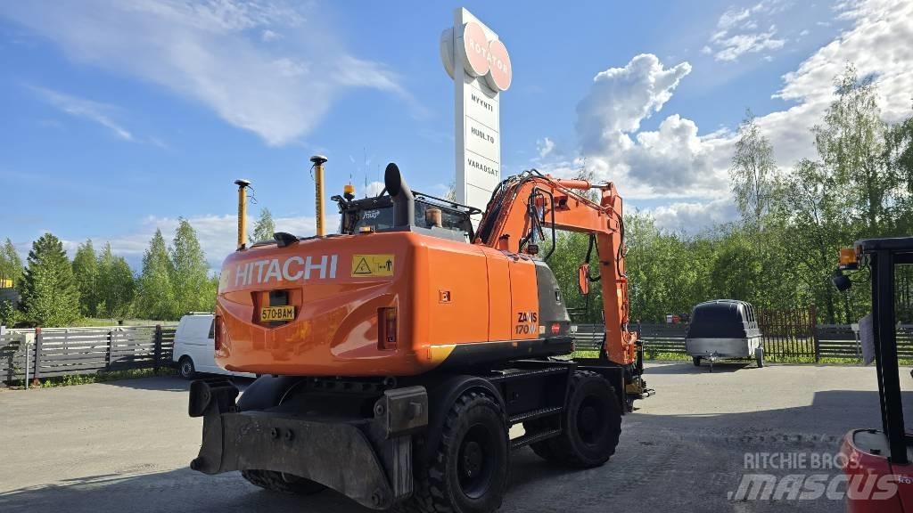 Hitachi ZX 170 W-5 Pyöräkaivukoneet
