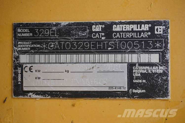 CAT 329 EL Telakaivukoneet