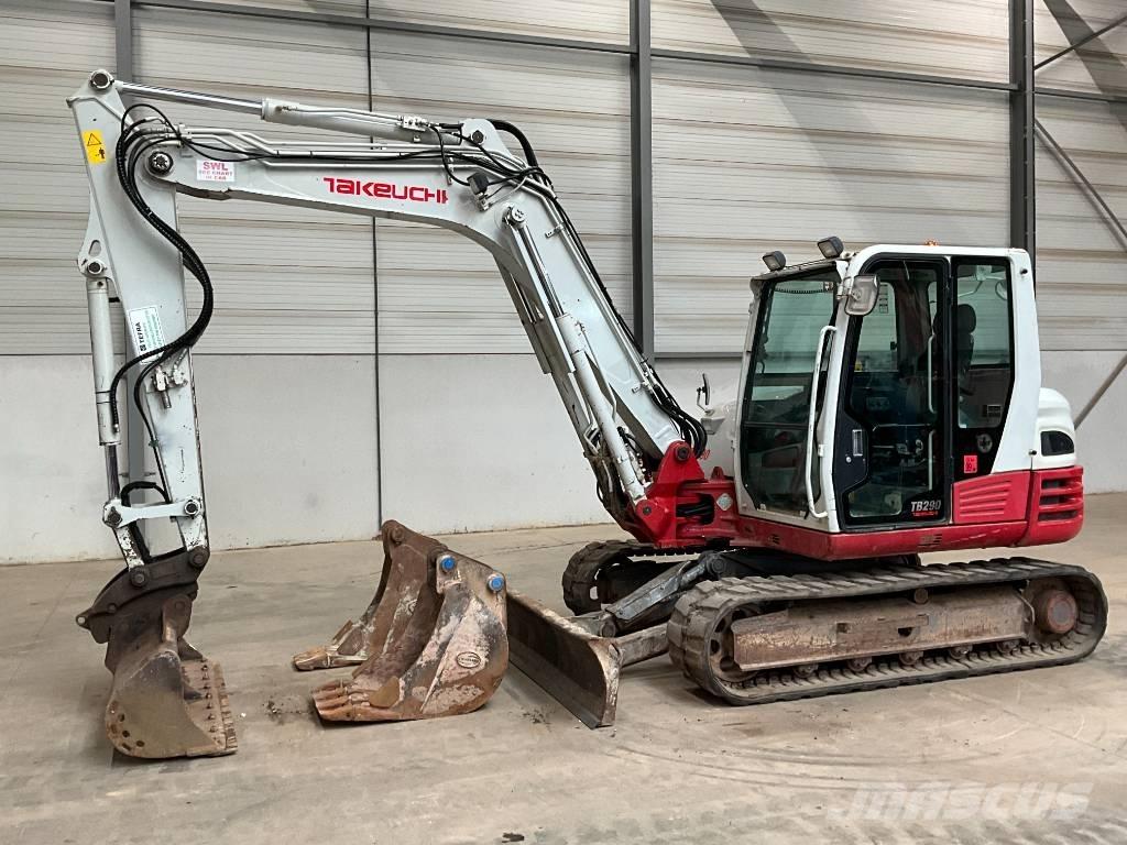 Takeuchi TB 290 Midikaivukoneet 7t - 12t