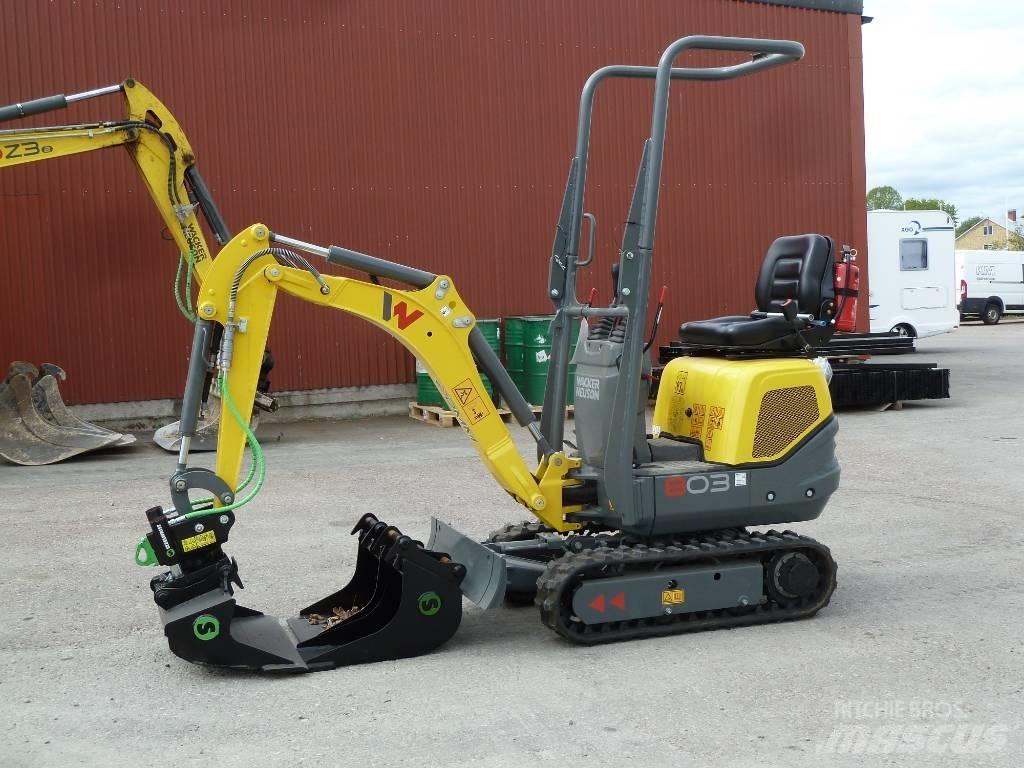 Wacker Neuson 803 Minikaivukoneet < 7t