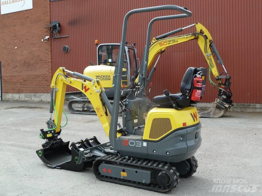 Wacker Neuson 803 Minikaivukoneet < 7t