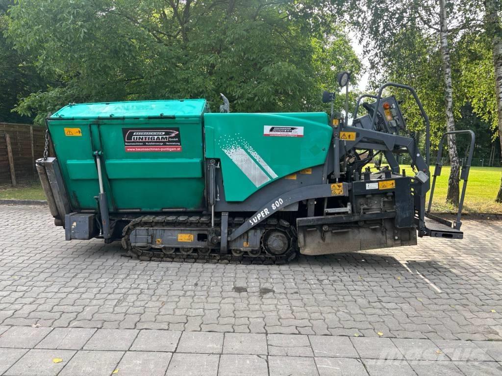 Vögele Super 800 Asfalttikoneet