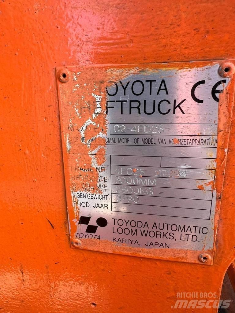 Toyota 02-4FD25 Dieseltrukit