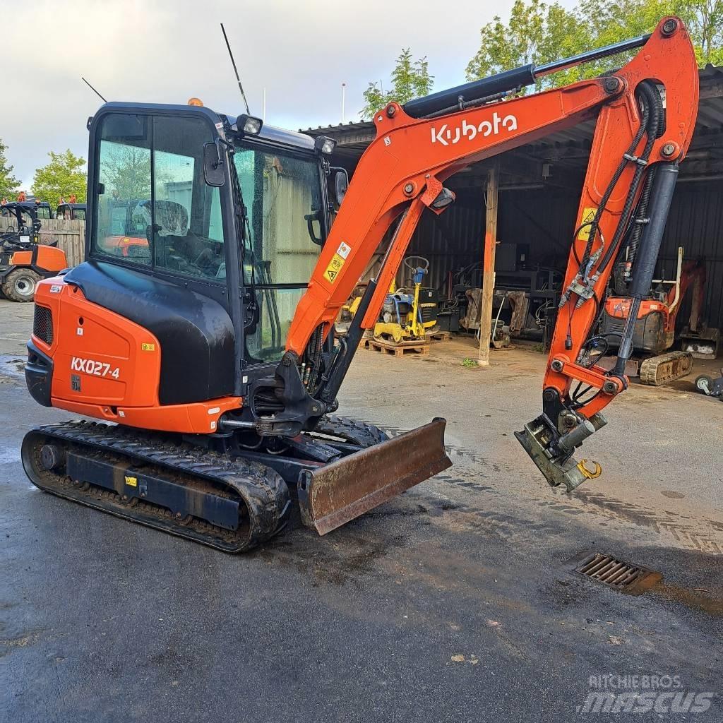 Kubota KX 027-4 Minikaivukoneet < 7t