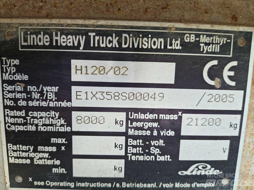 Linde H 120 Dieseltrukit