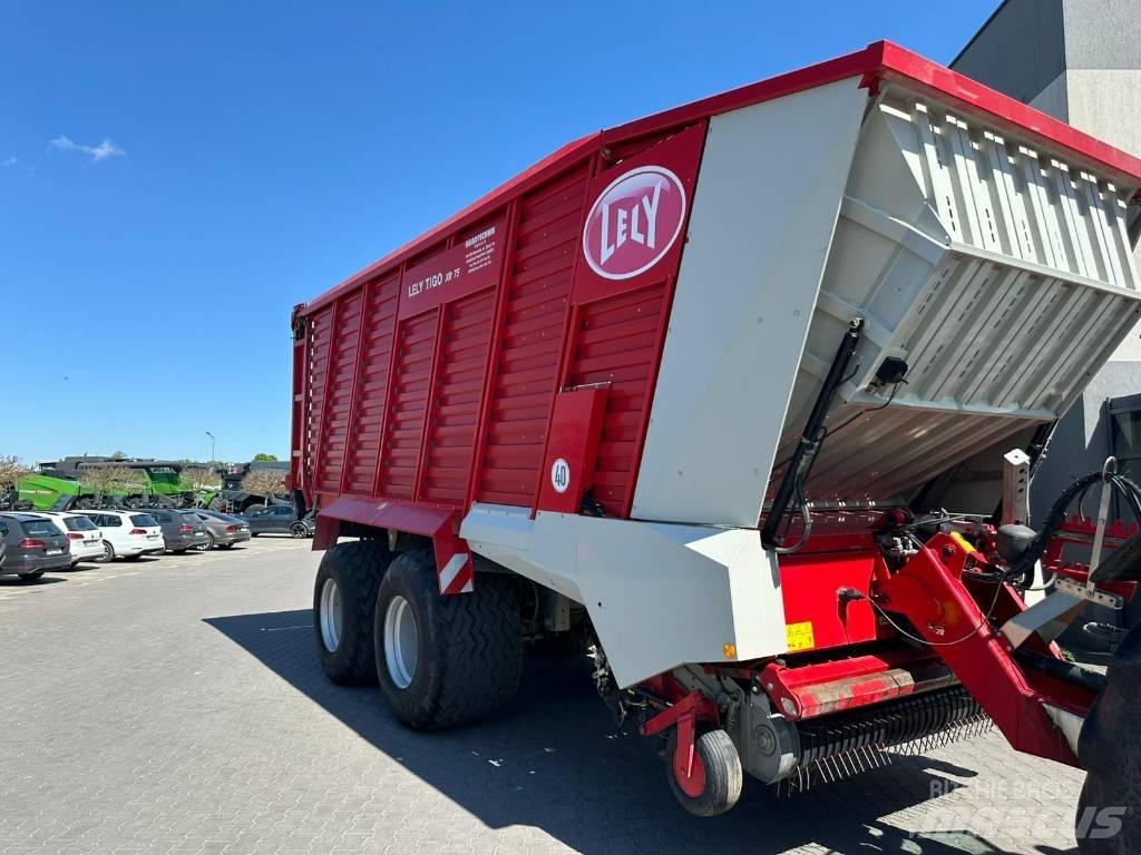 Lely Tigo XR 75 Keräävät noukinvaunut ja silppurivaunut