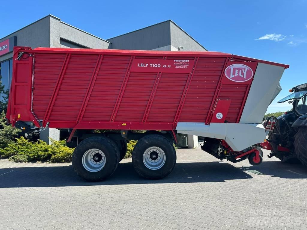 Lely Tigo XR 75 Keräävät noukinvaunut ja silppurivaunut