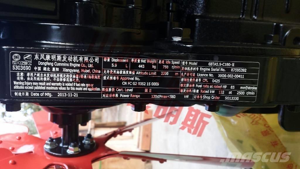 Cummins 6BTA5.9-C180 Moottorit