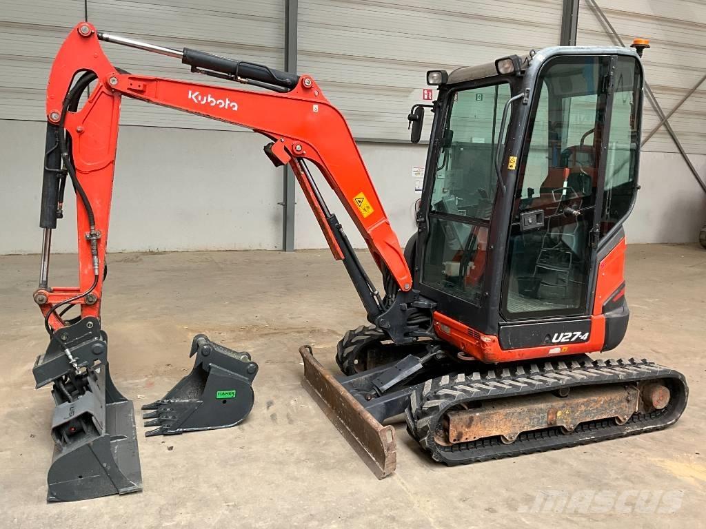 Kubota U 27-4 Minikaivukoneet < 7t