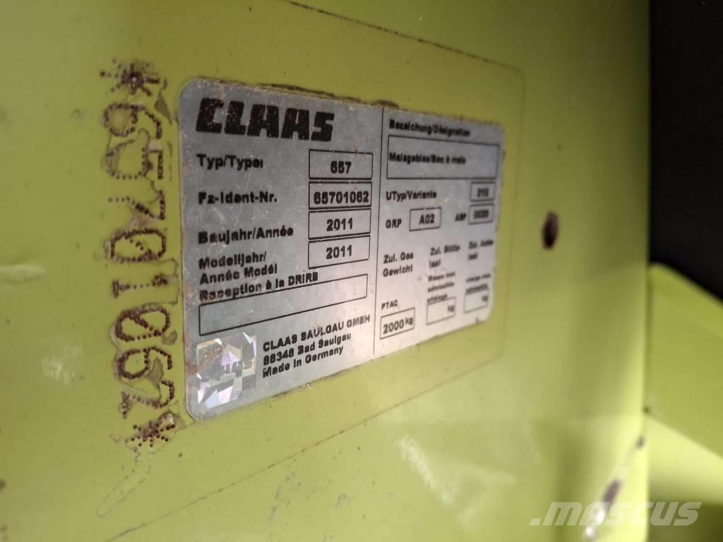CLAAS Orbis 450 Heinä- ja tuorerehukoneiden tarvikkeet