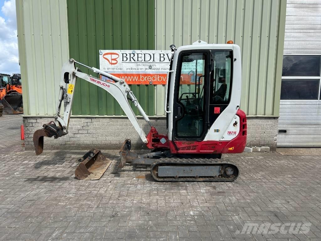 Takeuchi TB 216 Minikaivukoneet < 7t