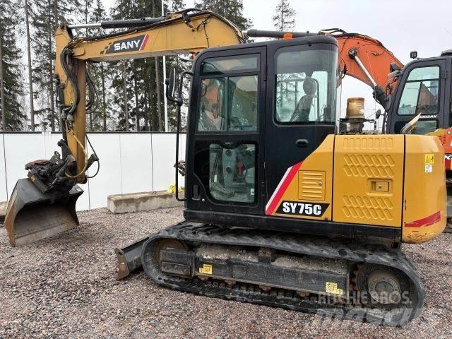 Sany SY75C Midikaivukoneet 7t - 12t