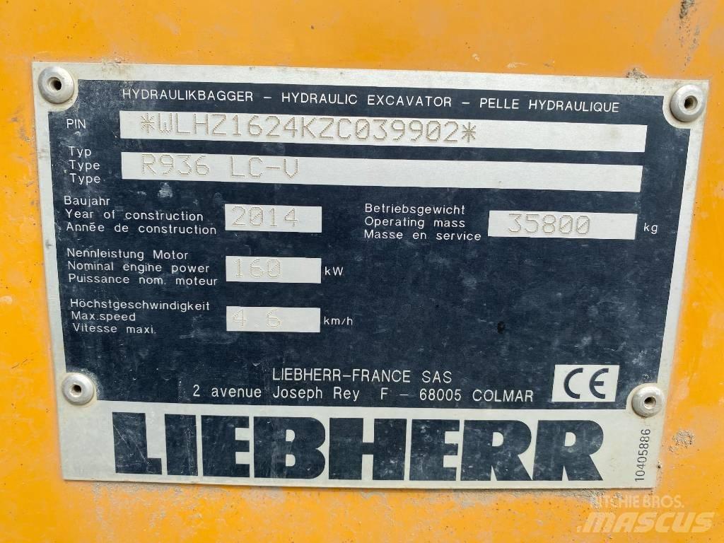 Liebherr R 936 LC Telakaivukoneet