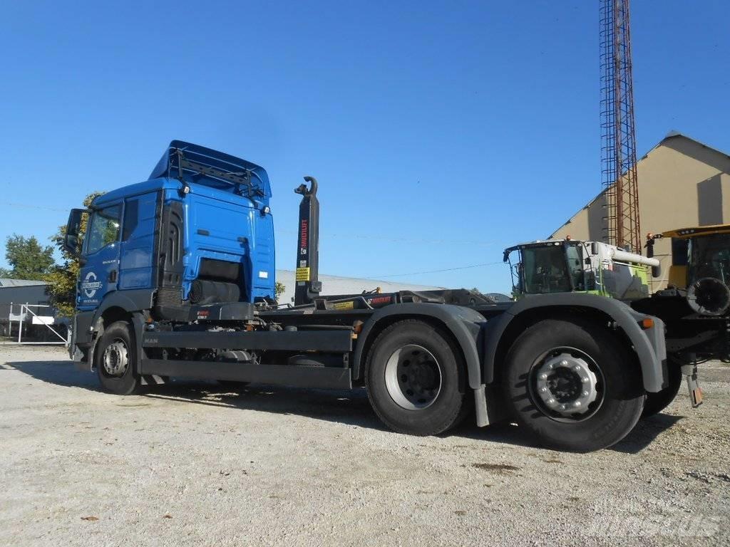 MAN TGS 26.430 Nostovarsi-vaihtolavakuorma-autot