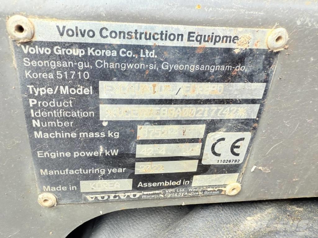 Volvo ECR 88 D PRO Midikaivukoneet 7t - 12t