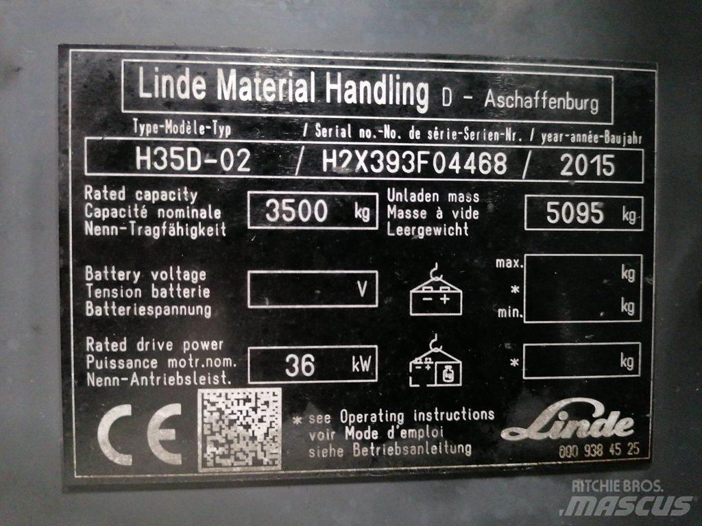 Linde H35D-02 Dieseltrukit