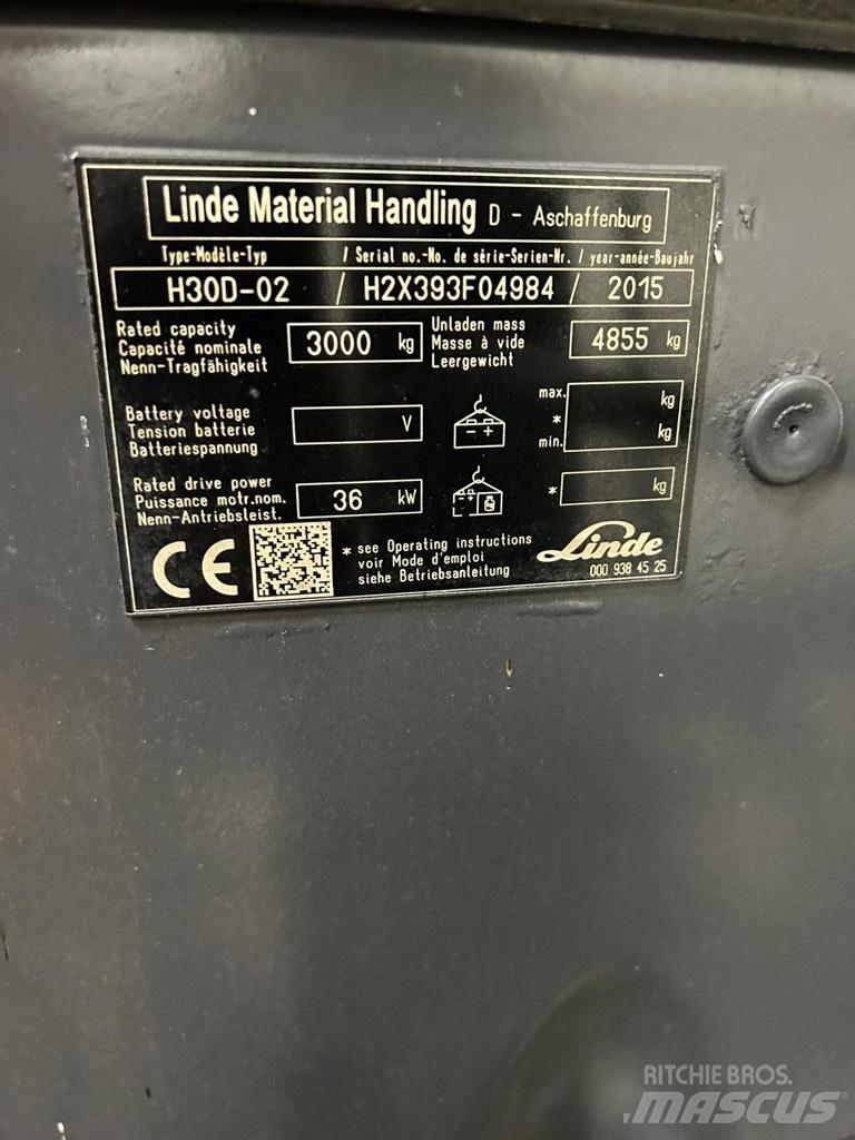 Linde H30D-02 EVO Dieseltrukit
