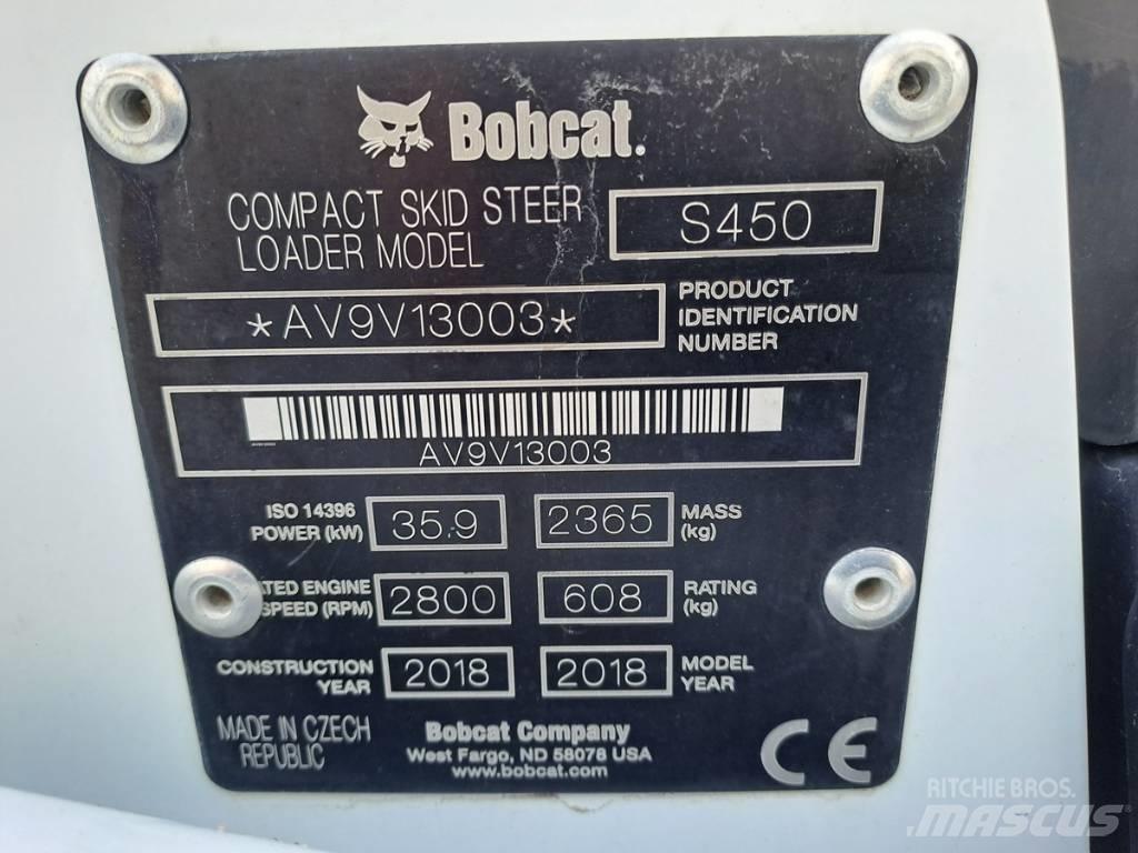 Bobcat S 450 Liukuohjatut kuormaajat