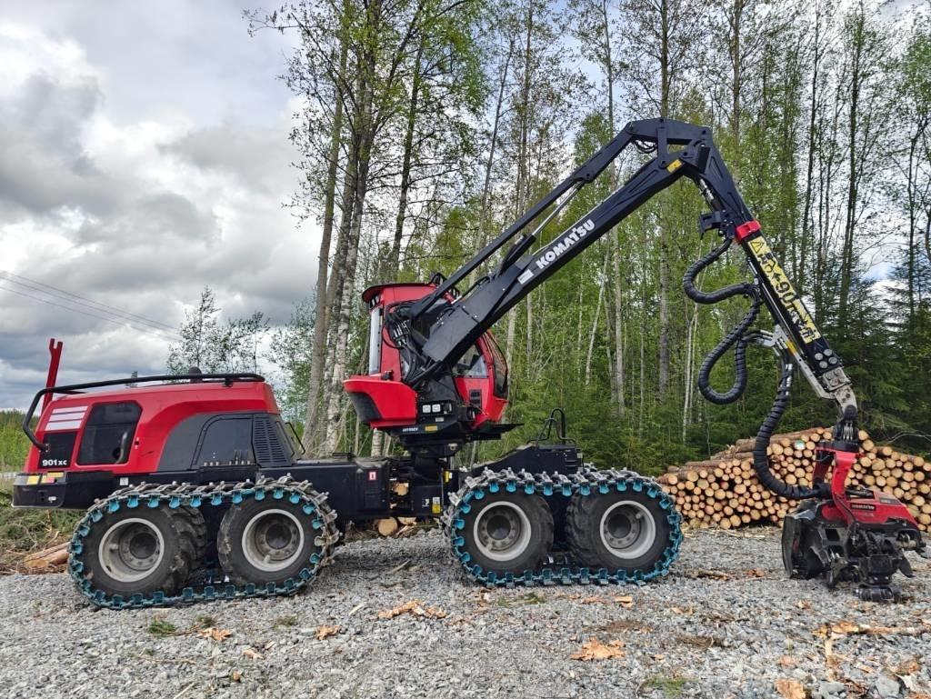 Komatsu 901 XC Harvesterit