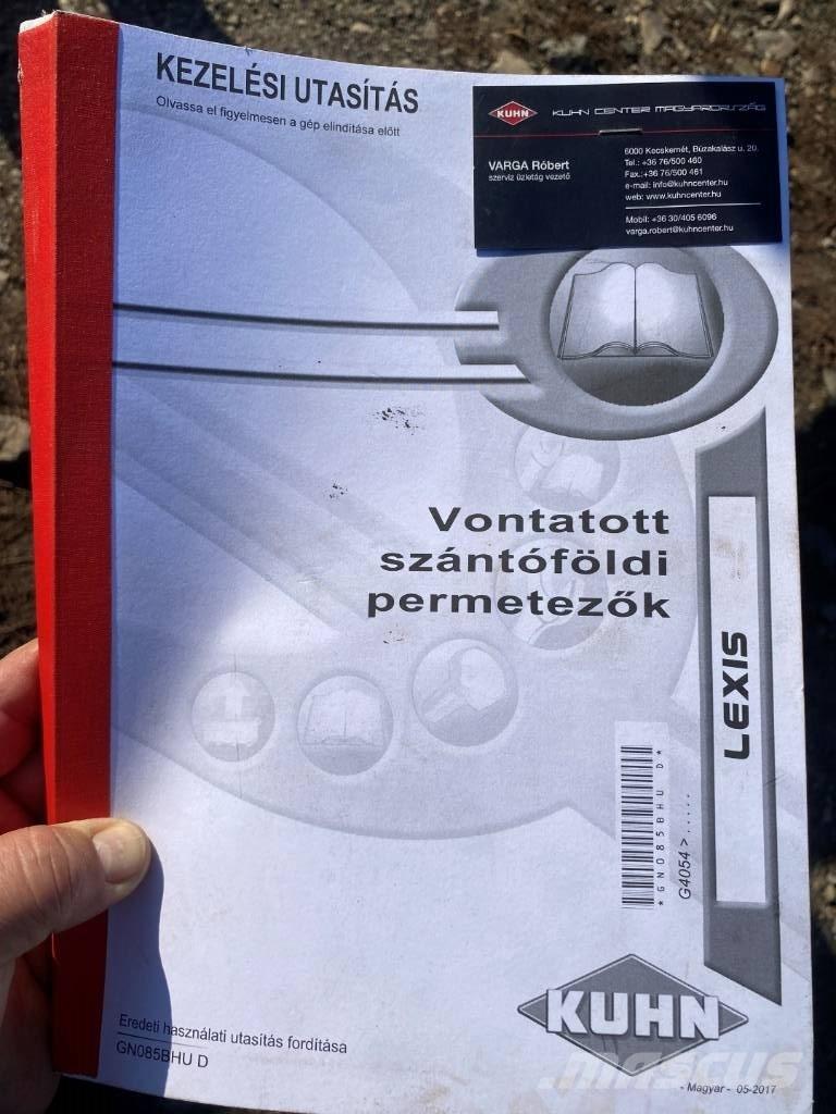 Kuhn Lexis 3000 Hinattavat ruiskut