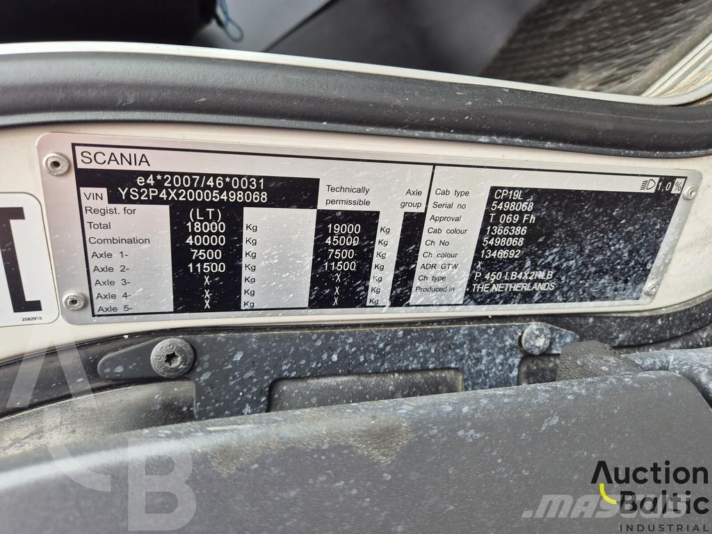 Scania P 450 Kuorma-autoalustat