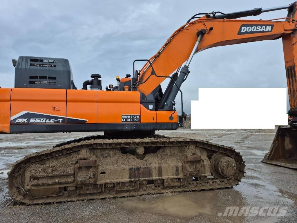 Doosan DX550LC-7 Telakaivukoneet