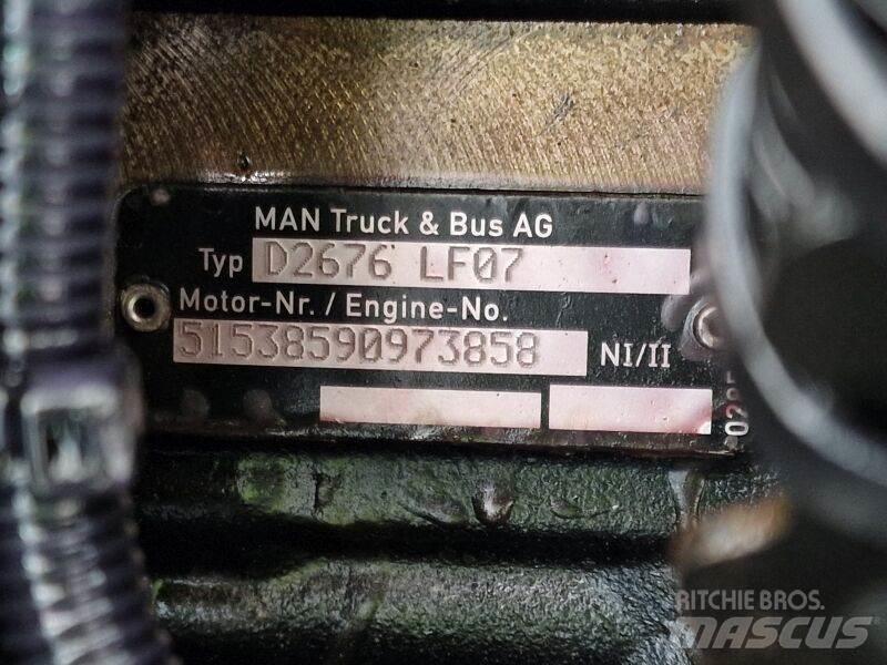MAN D2676 LF07 Moottorit