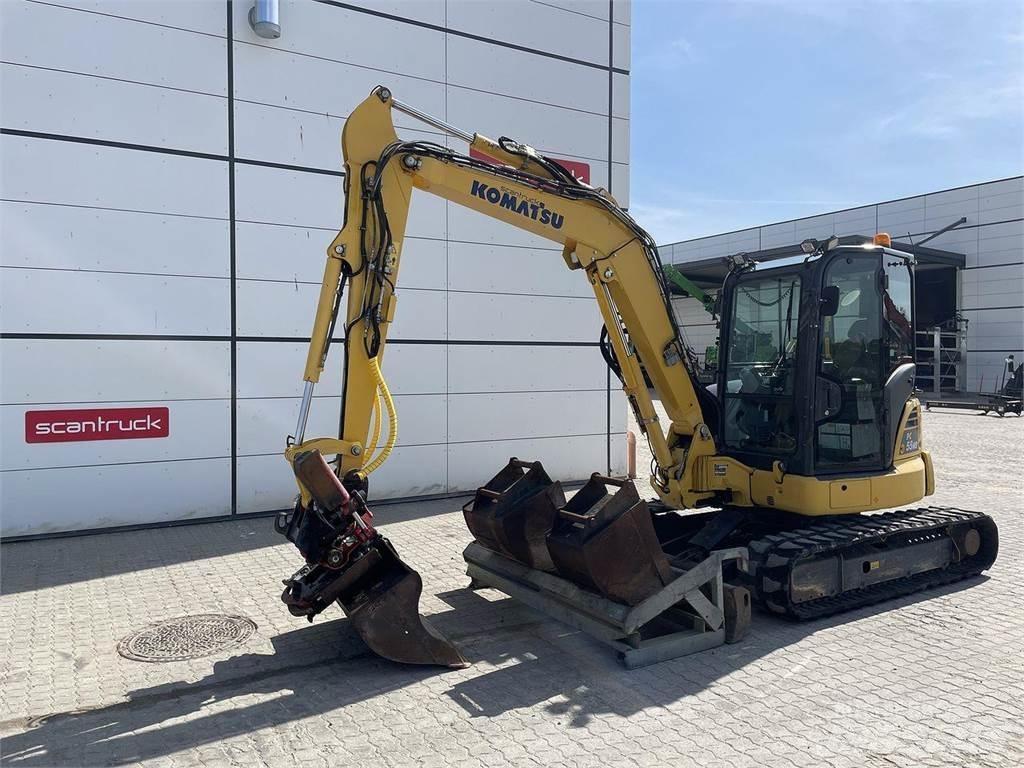 Komatsu PC55MR-5 Pyöräkaivukoneet