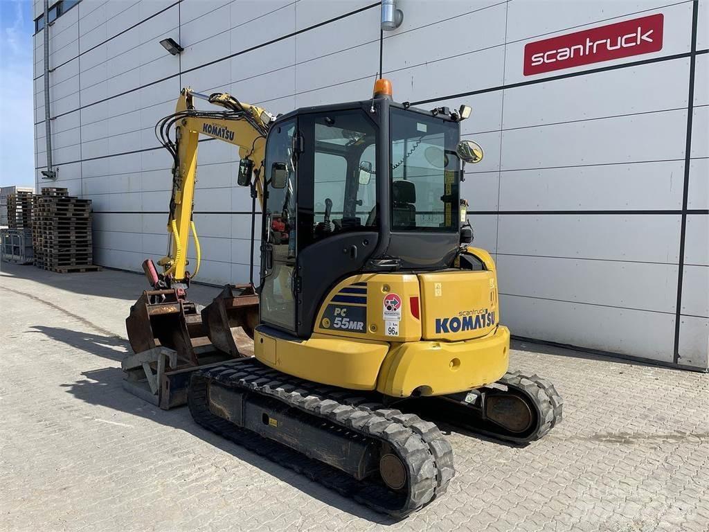 Komatsu PC55MR-5 Pyöräkaivukoneet