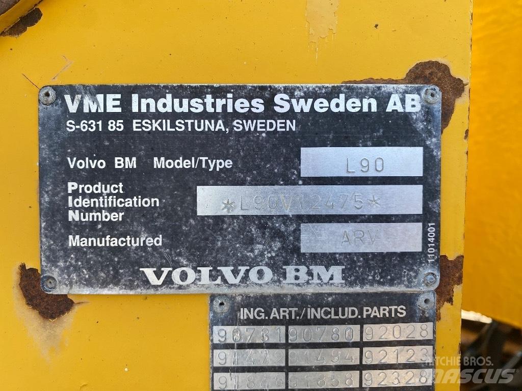 Volvo BM L 90 Pyöräkuormaajat