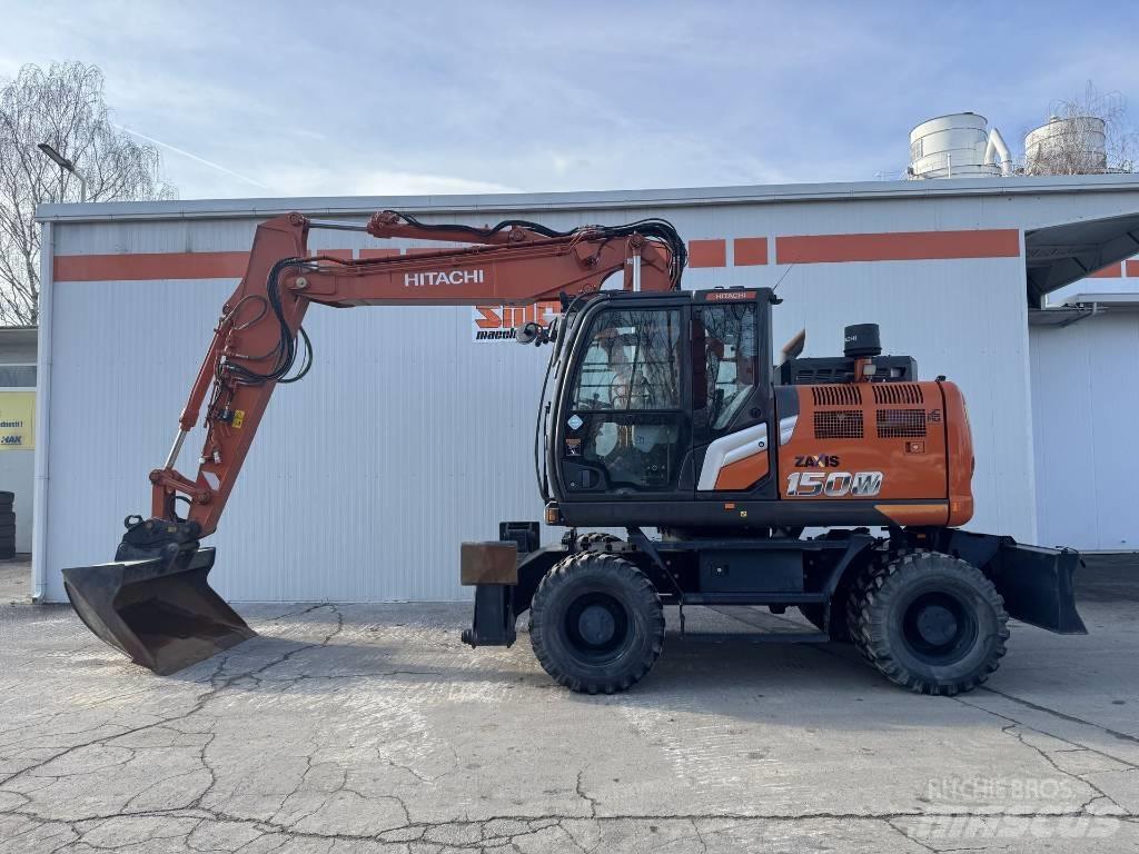Hitachi ZX 150 W-7 Pyöräkaivukoneet
