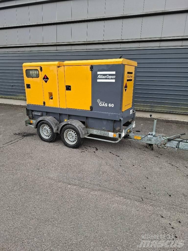 Atlas Copco QAS 60 Dieselgeneraattorit