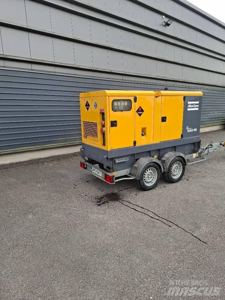 Atlas Copco QAS 60 Dieselgeneraattorit