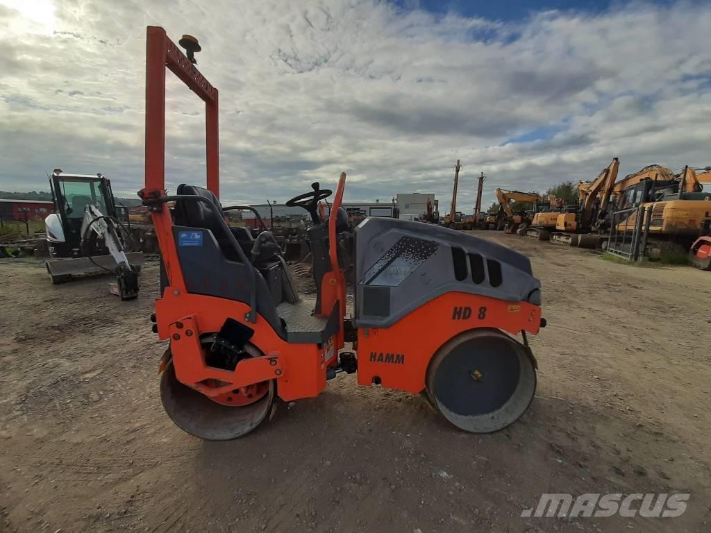 Hamm HD 8 VV Tandemjyrät
