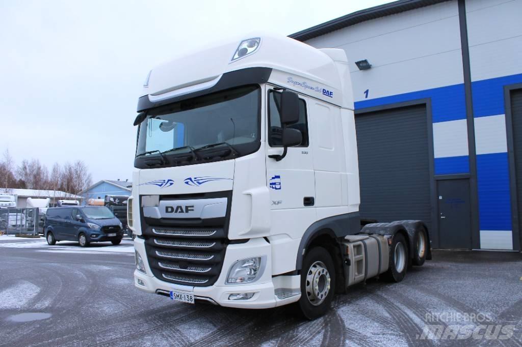 DAF XF 530 FTS Vetopöytäautot