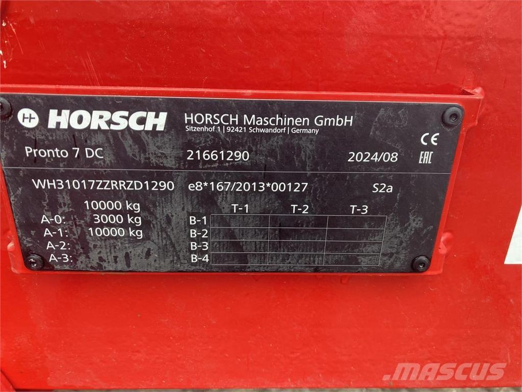 Horsch Pronto 7DC Kylvökoneet