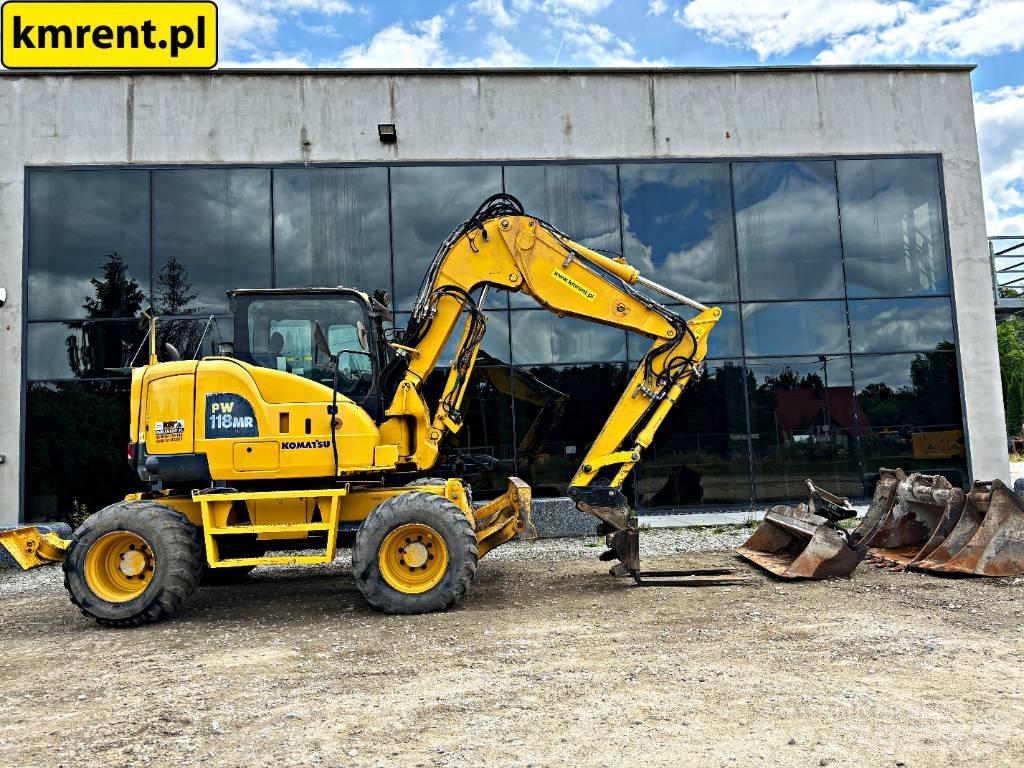 Komatsu PW 118 MR-8 Pyöräkaivukoneet